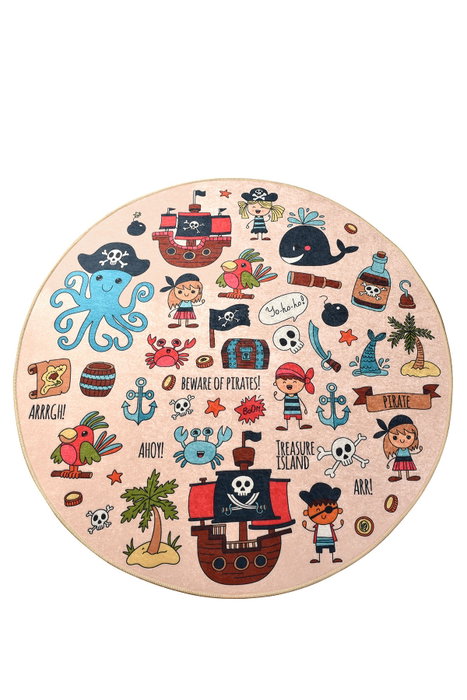 Conceptum Alfombra Pirate Multicolor de 140 cm